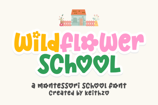 Wildflower School Font